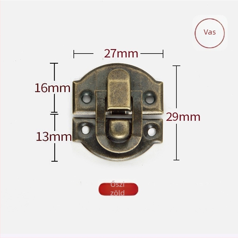 Dobozzár-hardver, vas, Jingwei Hardware, Új kínai stílus, elektroplating, boros dobozokhoz, ajándékdobozokhoz és ékszerdobozokhoz