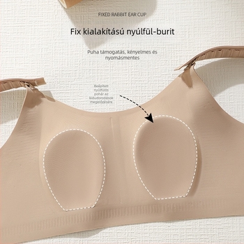 Állítható Push-Up melltartó nyuszi-fül kosarakkal, légáteresztő nylon, összegyűjtés és emelés