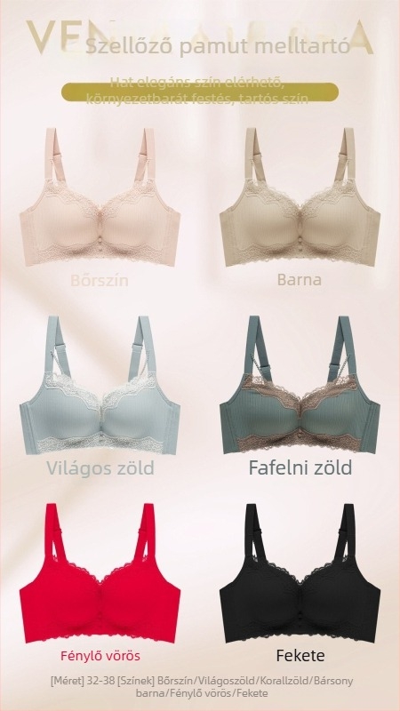 Denilan nejlon push-up melltartó rögzített dupla vállpántokkal, formázott csészék – vékony felső, vastag alsó, hátul négy sor kampóval