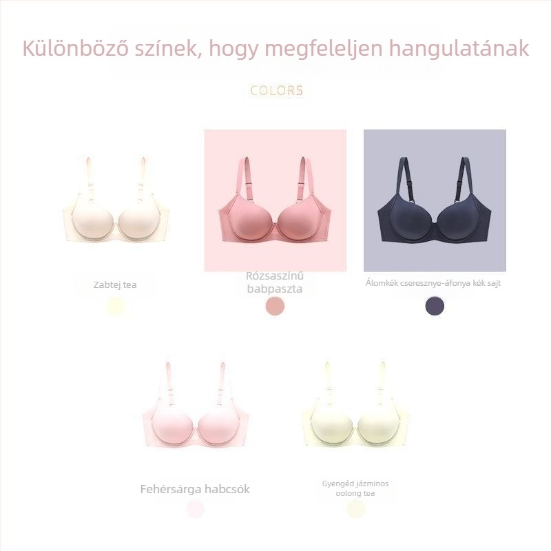 Nélküli pántú Push-Up Seamless melltartó
