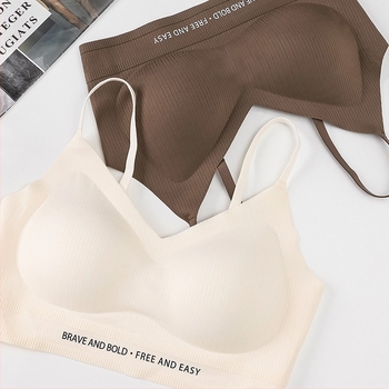 Nylon anyagú melltartó-vest, 3/4 kosár, vékony formázott kosár, rögzített kettős vállpántok, lélegző kényelem