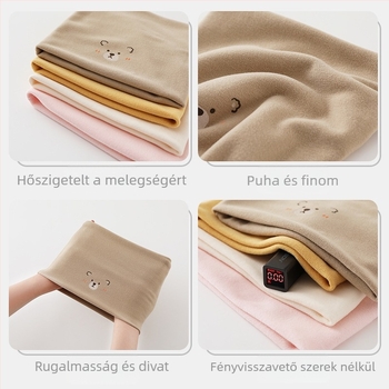 Pamut sál babáknak és gyerekeknek, meleg téli időszakhoz, egyszínű, testreszabás elérhető