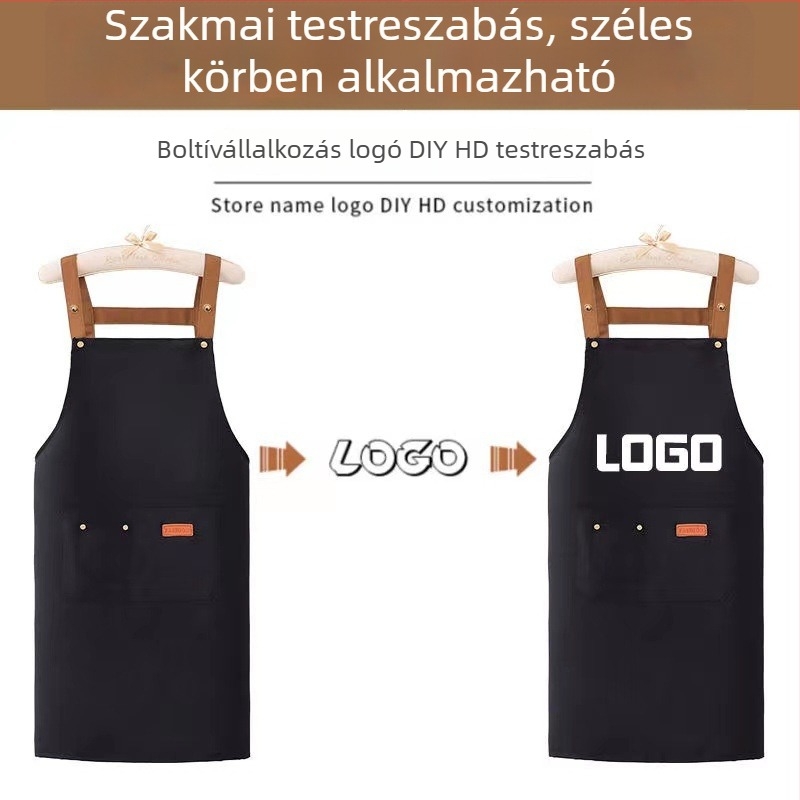 Nélküli ujjú kötény, Poliészter, Foltálló és vízálló, Modern Minimalista Stílus