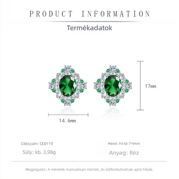 Réz ékszer garnitúra: fülbevaló, nyaklánc és karkötő; elektroplattázás; dobozos lánc; réz medál; növényi minta