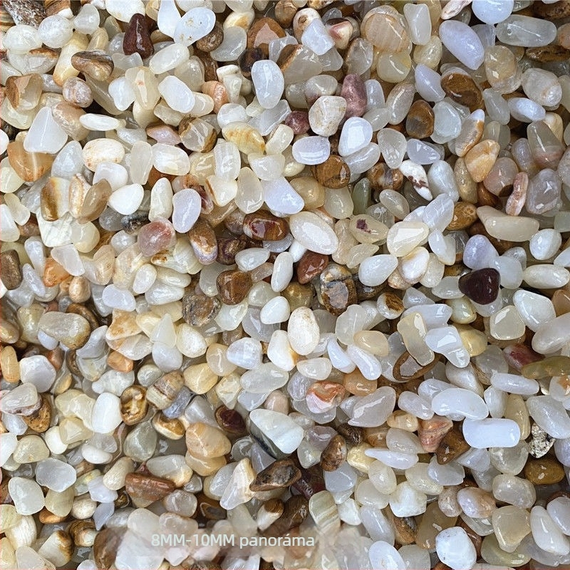 Természetes jade köves akvárium aljzat dekoráció – 0.5 kg, alkalmas sukkulentákhoz és kis terráriumokhoz