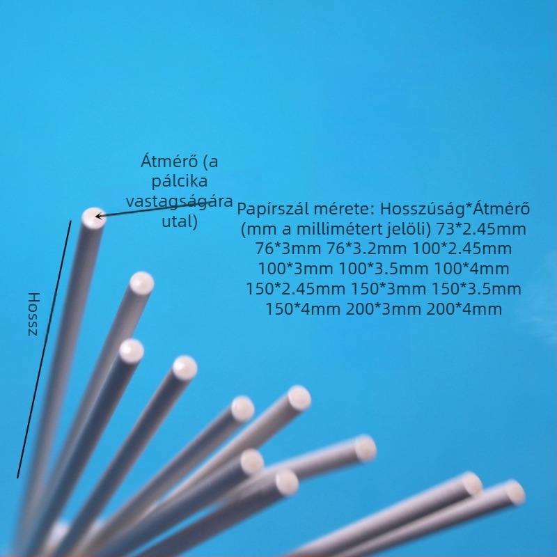 Nyalókapálcikák papírból – kerekek, 100 db, Full márka