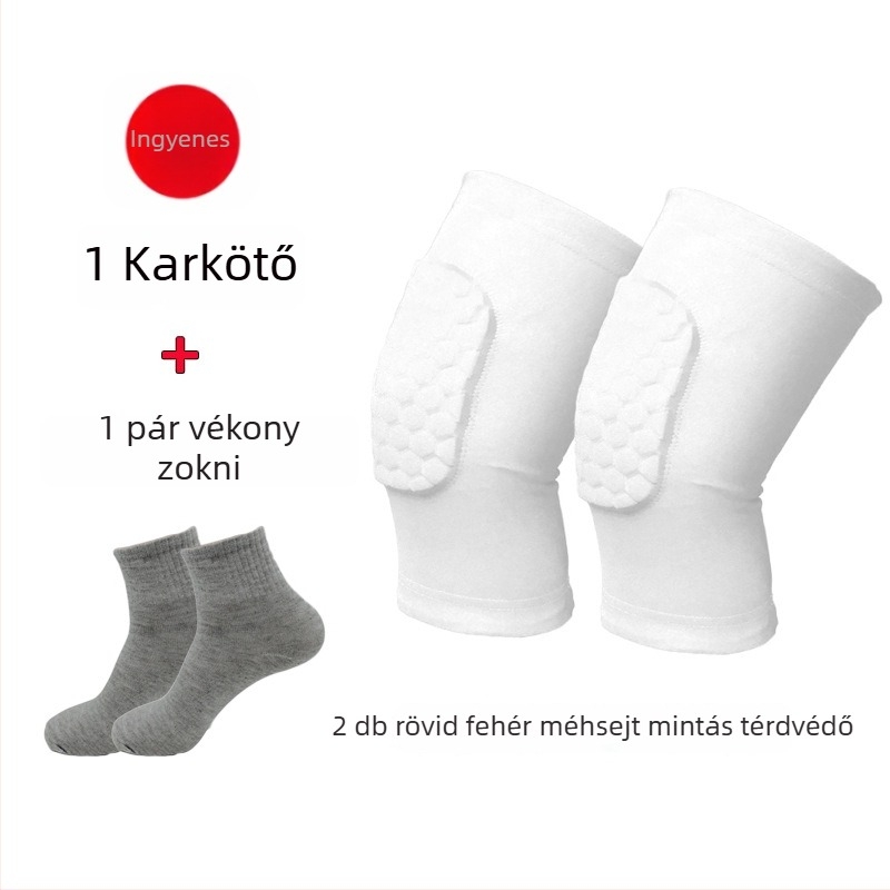 2026 Kosárlabda térdvédők — meleg, lélegző védőfelszerelés, hosszú, szorosan illeszkedő