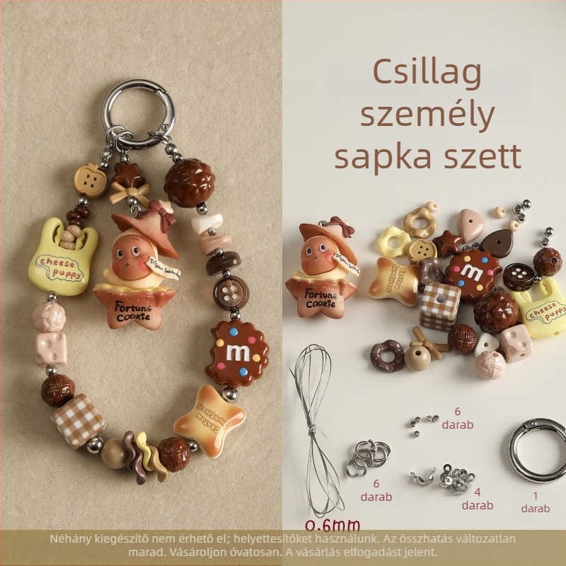 DIY ékszerkészítés kiegészítői PVC kézzel kötött gyöngy textúra eredeti dizájn
