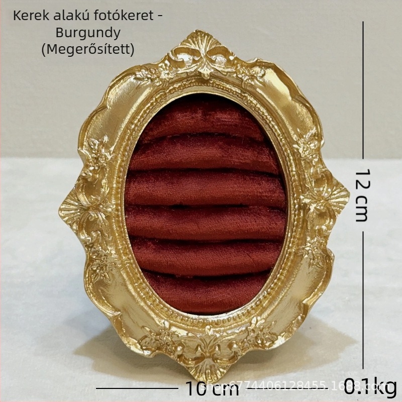 Vintage ékszerkialakító állvány – fém szerkezet, velúr bevonat, négyszögletes kialakítás, egy darabból, vas- művészeti kivitelezés