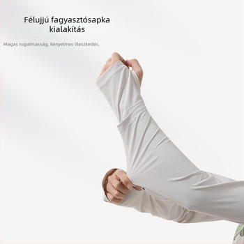 Férfi napvédő karvédők autóvezetéshez és kerékpározáshoz, nylon anyagból, UV védelem, tavasz 2025