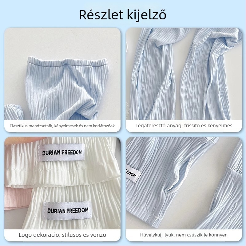 Női napsütés elleni karvédő Ice Silk anyagból, nyár 2025, laza szabás, vezetéshez
