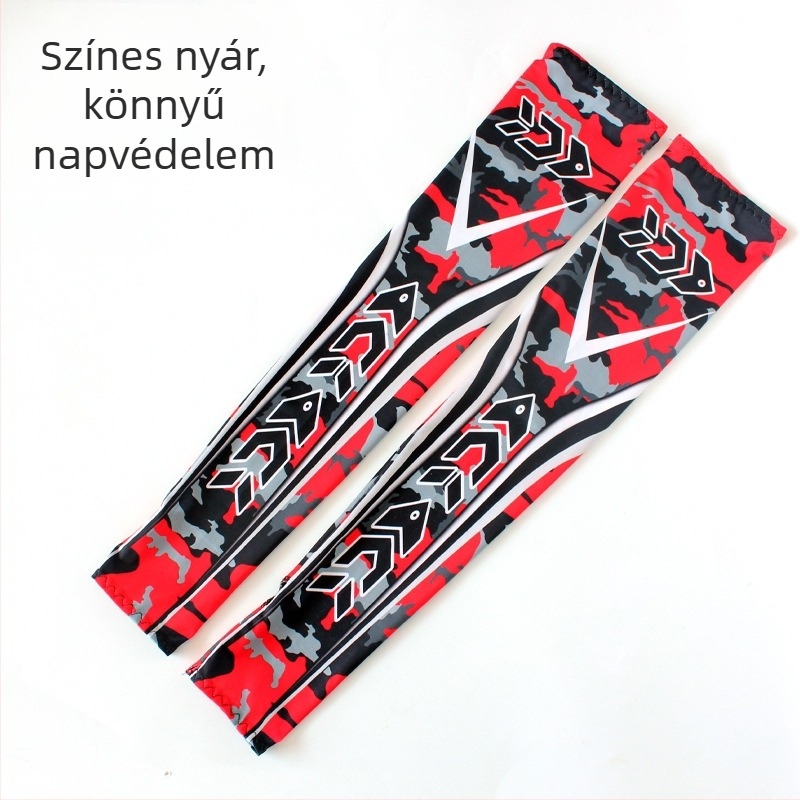 Kültéri karvédő ujjvédő kamufláž mintával, Milk Silk anyagból, uniszex, felnőtteknek