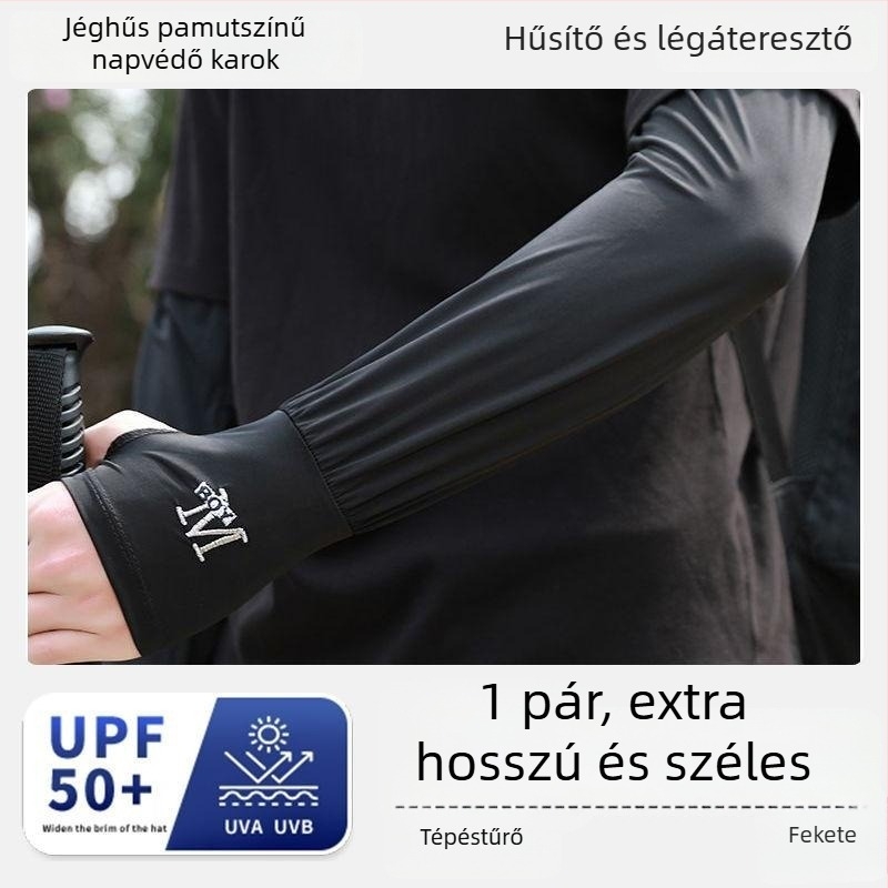 Napszemvédő karpánt Ice Silk (Viskóz) 81–95% Ins stílus, 2025 tavasz