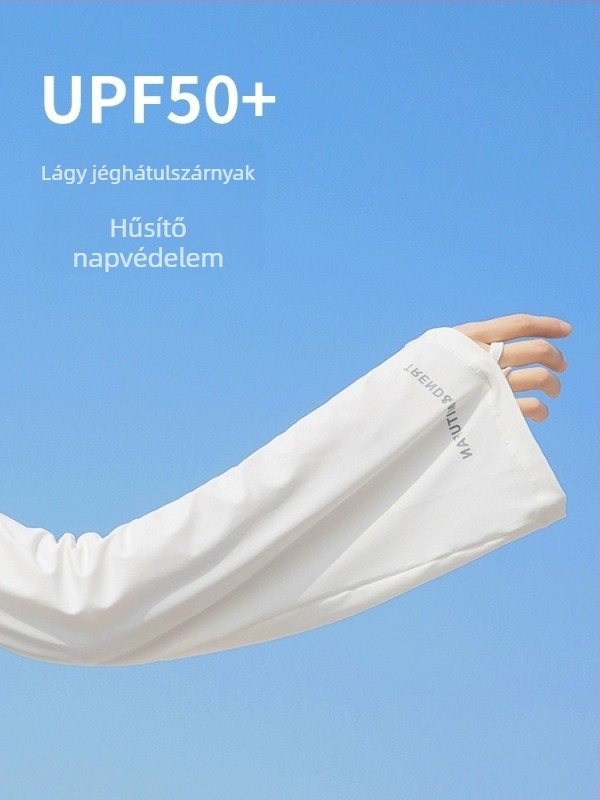 Nyári laza karvédő ujjvédő – UV védelem, Nylon anyag (81–95%), alkalmas kerékpározáshoz és vezetéshez, 2025 tavasz megjelenés