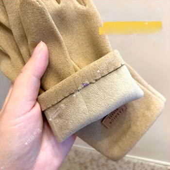 Női őszi-téli kesztyűk cotton alapanyagú és Ice Silk anyaggal, Flip cover stílus, kerékpározáshoz és kültéri használatra — Liberal Arts