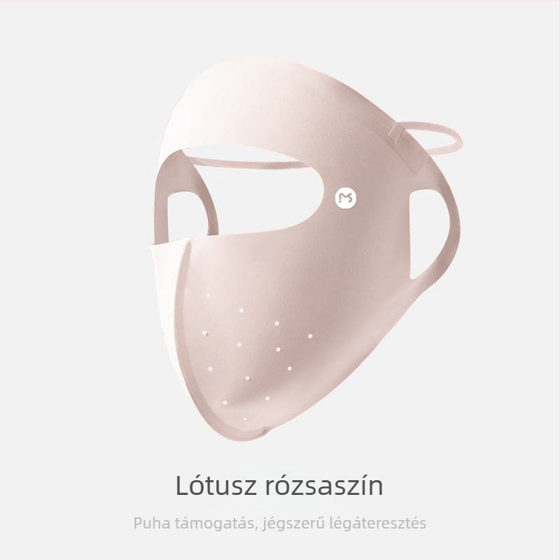 Meetsunny teljes arcú UV-védelmi maszk, légáteresztő, gyorsan száradó, porálló, nejlon anyag