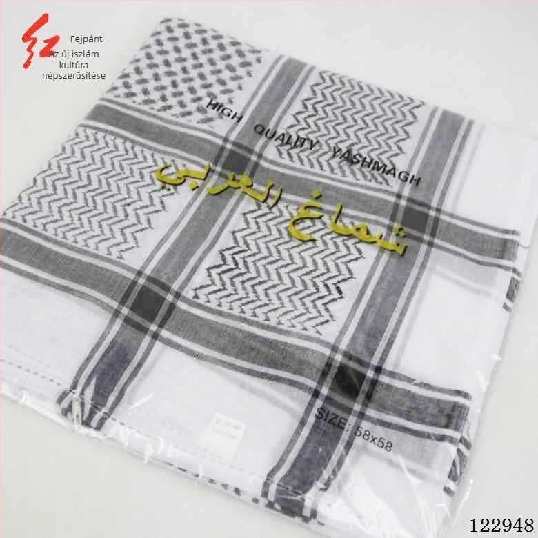 Pamut fejkendő, retro etnikus négyzet alakú, kézi horgolásos szövés, dekoratív férfiaknak