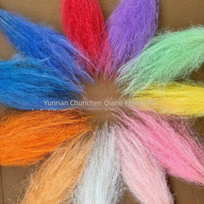 Szárított virágokból álló csokor, Pink dai variáció, Chen chen qianli flowers (Márka: Chen chen qianli flowers; Anyag: Szárított virágok; Változat: Pink dai; Ajándék: Nem)