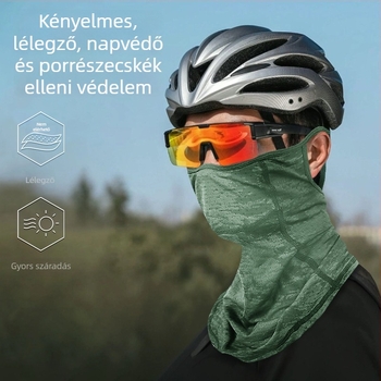 Kerékpáros maszk, nylon anyagú, uniszex dizájn, licencelhető magánmárkák