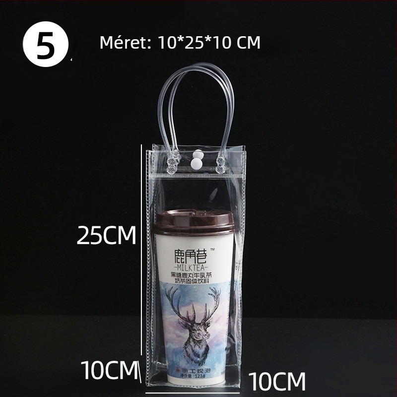 Oda átlátszó PVC tote táska — mindennapi ajándék táska, dupla vastagságú 24, származás: Wenzhou, Kína