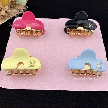 Kézzel készített réz hajcsipesz rézötvözet betéttel nőknek – fejfedő kiegészítő, friss és édes stílus