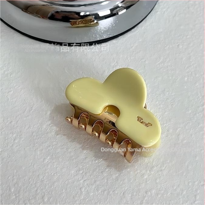 Kézzel készített réz hajcsipesz rézötvözet betéttel nőknek – fejfedő kiegészítő, friss és édes stílus