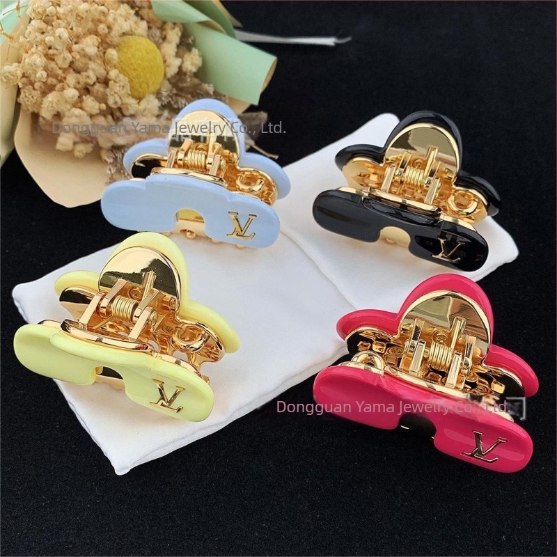 Kézzel készített réz hajcsipesz rézötvözet betéttel nőknek – fejfedő kiegészítő, friss és édes stílus