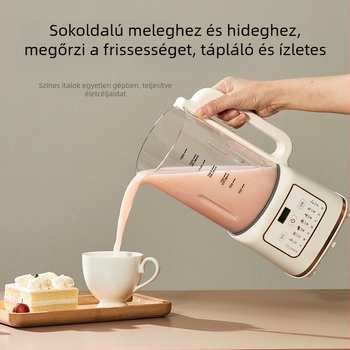 WIFER HX-DJ09 Szójaital készítő titánium bevonatú, tapadásmentes alsó fűtőlemez, 1,8 L kapacitás, antibakteriális, nincs áztatás