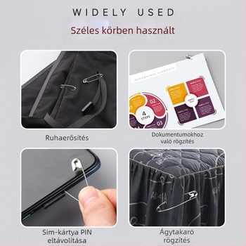 Kitűző, galvanizált vas, minimalist stílus, csomagolás: dobozban vagy tasakban