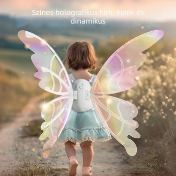 Jia pai LED világító szárnyak – hátoldali dísz lányoknak, 15–35 évesek