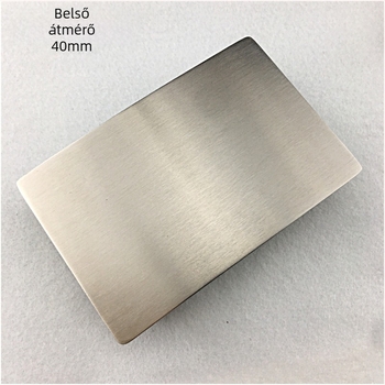 Réz övcsat, sima csat, ovális és négyzet alakú, szabadidős stílus