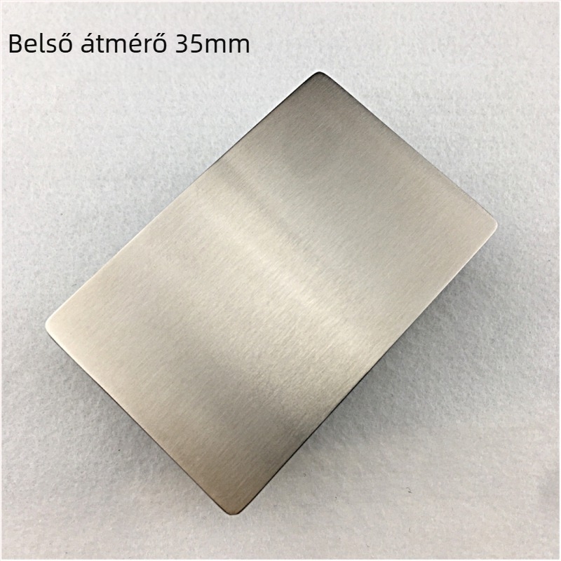 Réz övcsat, sima csat, ovális és négyzet alakú, szabadidős stílus