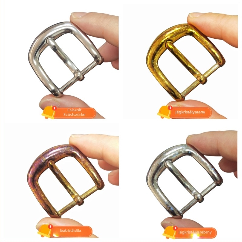 Pin övcsat – tiszta titán, Xinxin Titanium, egész éves használatra, izzadásálló, uniszex