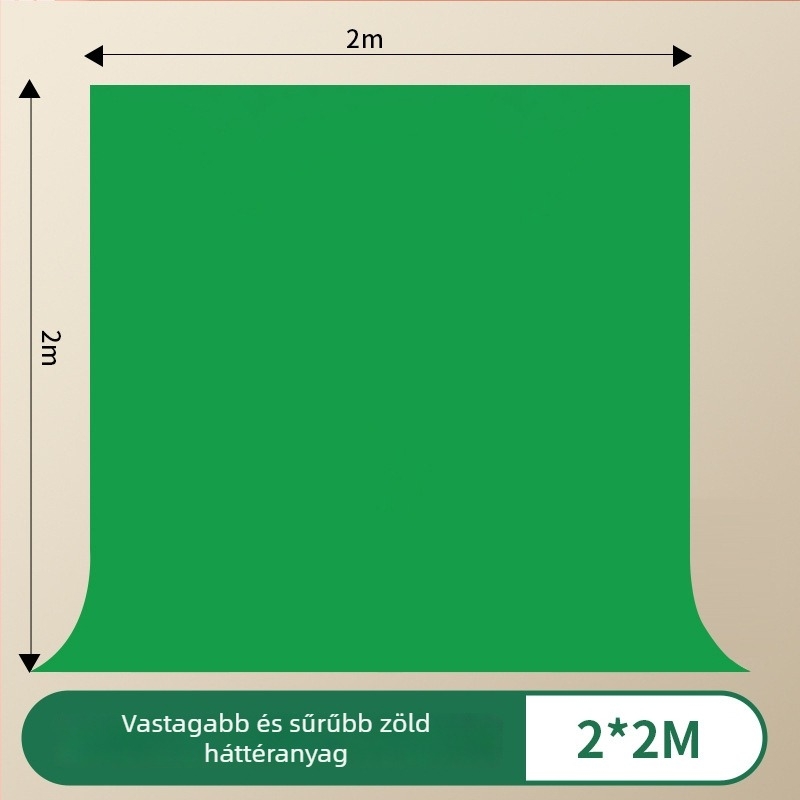 Teleszkópos, hordozható zöld képernyő hátter stúdiófotózáshoz