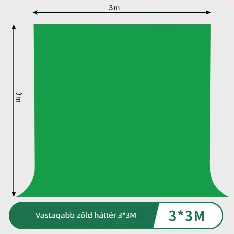 Teleszkópos, hordozható zöld képernyő hátter stúdiófotózáshoz