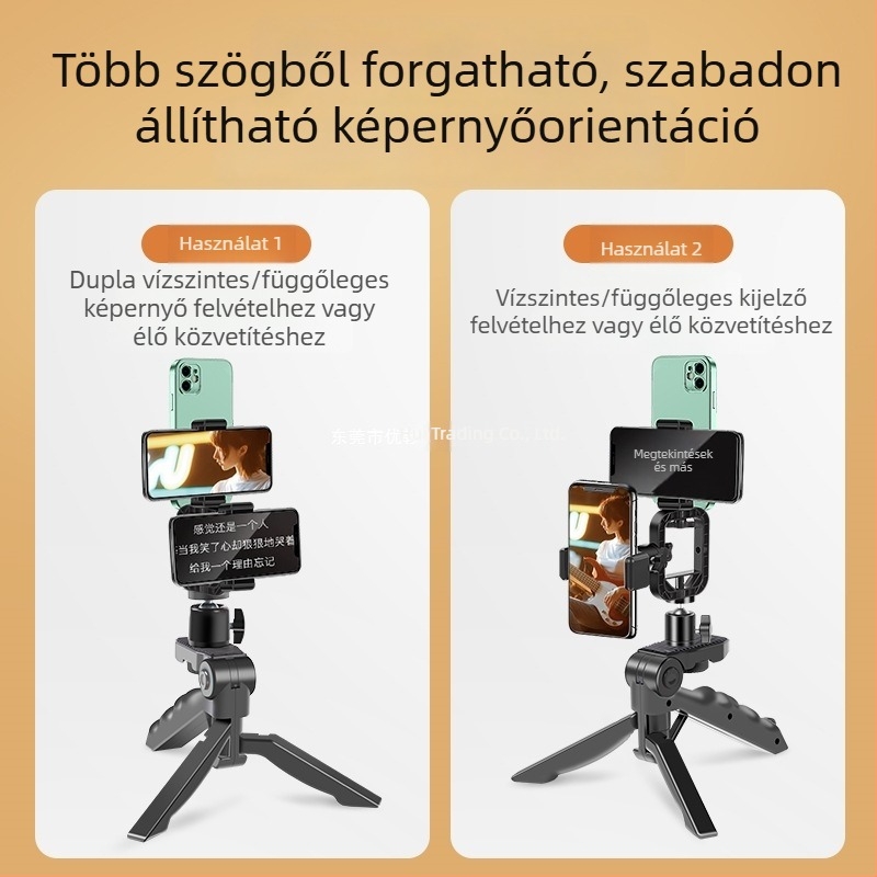 Légzsákos telefon-tartó teleprompterhez – fém, IP-védelem