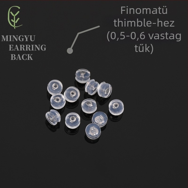 Füldugó műanyag/gyanta, elektroplatált felülettel, egyszerű stílus, városi divat