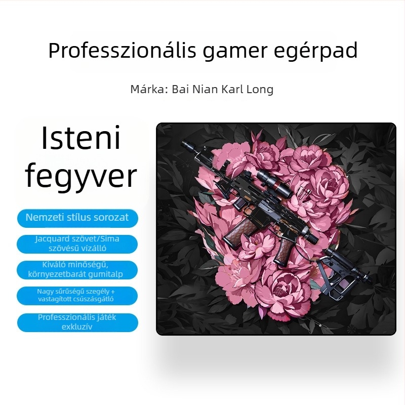 ESport egérpad, oversized CS:GO, vastag FPS asztali pad
