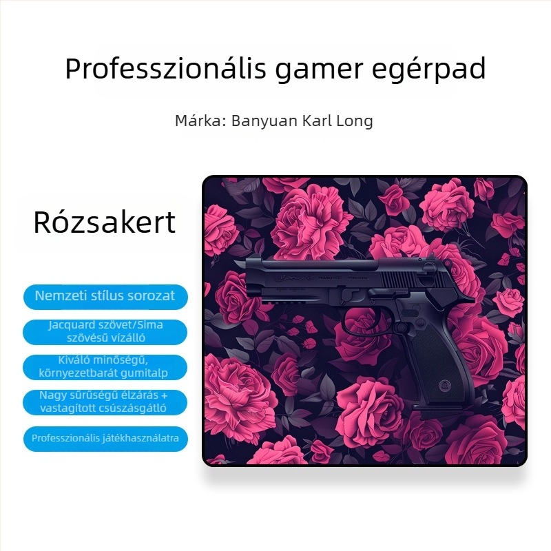 ESport egérpad, oversized CS:GO, vastag FPS asztali pad