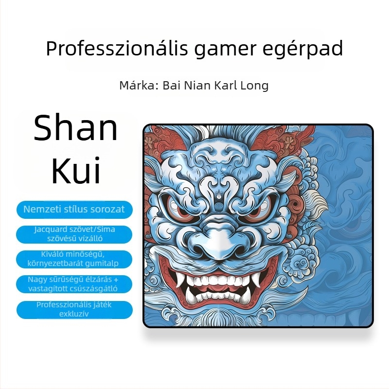 ESport egérpad, oversized CS:GO, vastag FPS asztali pad