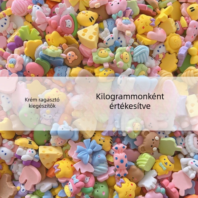 Telefontok DIY készlet krém ragasztóval, 100 g anyagcsomag, kézzel készített