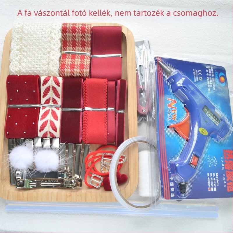 DIY gyerekeknek szóló hajpánt-készlet — kézzel készített, kezdőknek, hajkiegészítők, friss és édes stílus