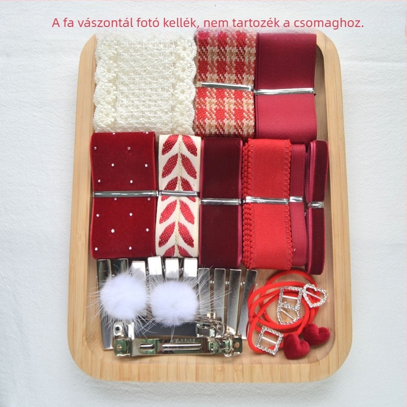 DIY gyerekeknek szóló hajpánt-készlet — kézzel készített, kezdőknek, hajkiegészítők, friss és édes stílus