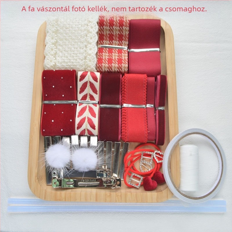 DIY gyerekeknek szóló hajpánt-készlet — kézzel készített, kezdőknek, hajkiegészítők, friss és édes stílus