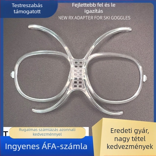 Síszemüveg TR90 belső kerettel a myopia adapterhez, állítható, szemvédelem felnőtteknek