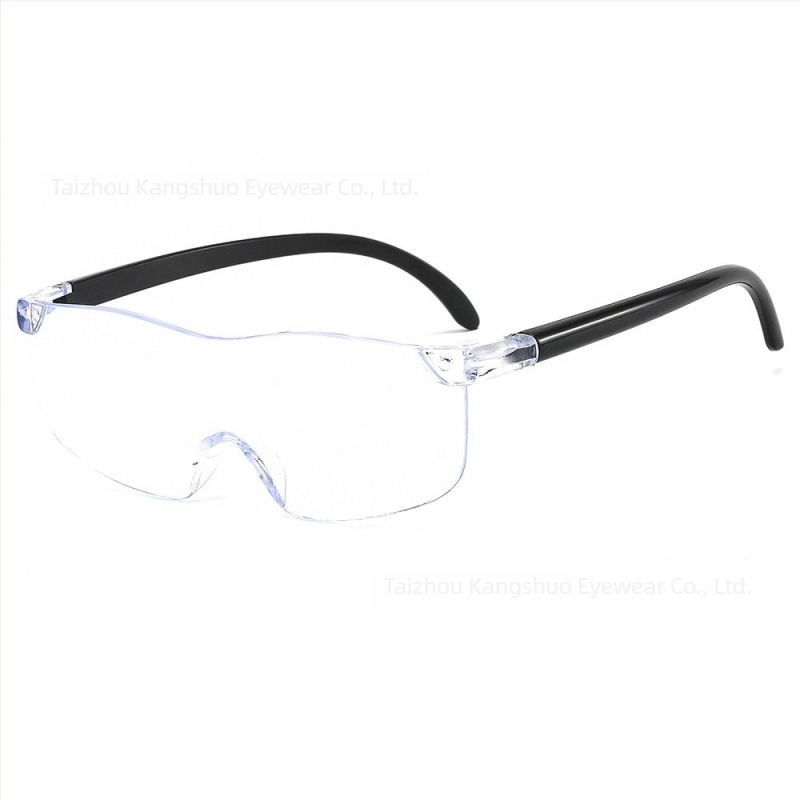 HD nagyító olvasó szemüveg keret nélküli, uniszex, presbyopia számára, középkorú és idősebb felnőtteknek