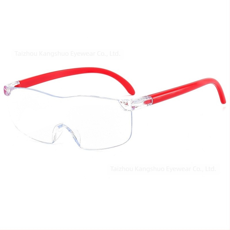 HD nagyító olvasó szemüveg keret nélküli, uniszex, presbyopia számára, középkorú és idősebb felnőtteknek