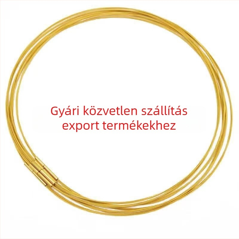 Gallér típusú nyaklánc, geometriai, többszintű rozsdamentes acél kígyó lánccal és titán acél medállal