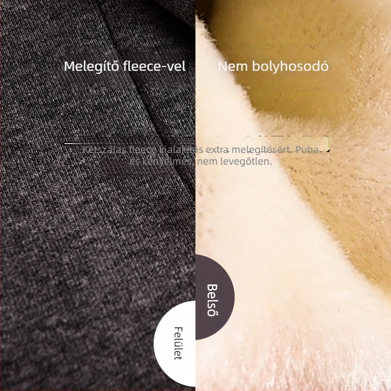 Pamut téli overál, hosszú ujjú, kapucni nélkül, 95% pamut, normál vastagság