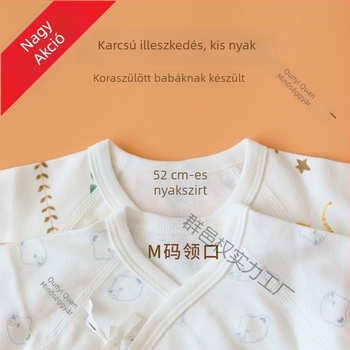 Baba overál pillangó mintával, újszülötteknek, tavasz–ősz, hosszú ujjú